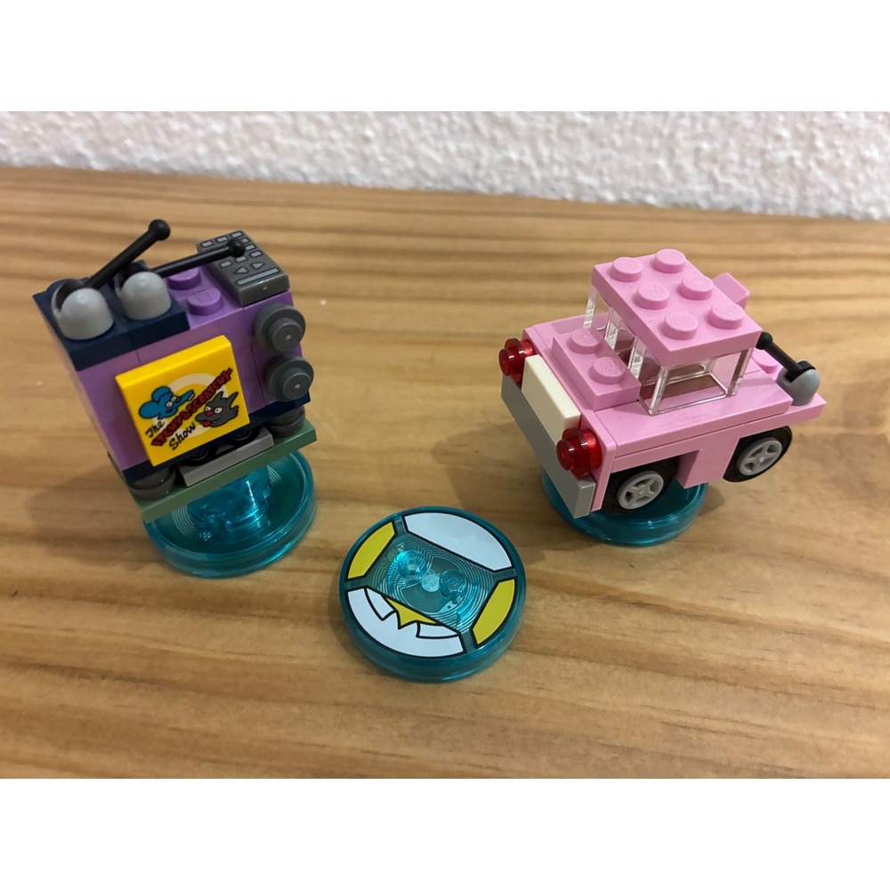 71202 LEGO Dimensions The Simpsons Level Pack Incomplete